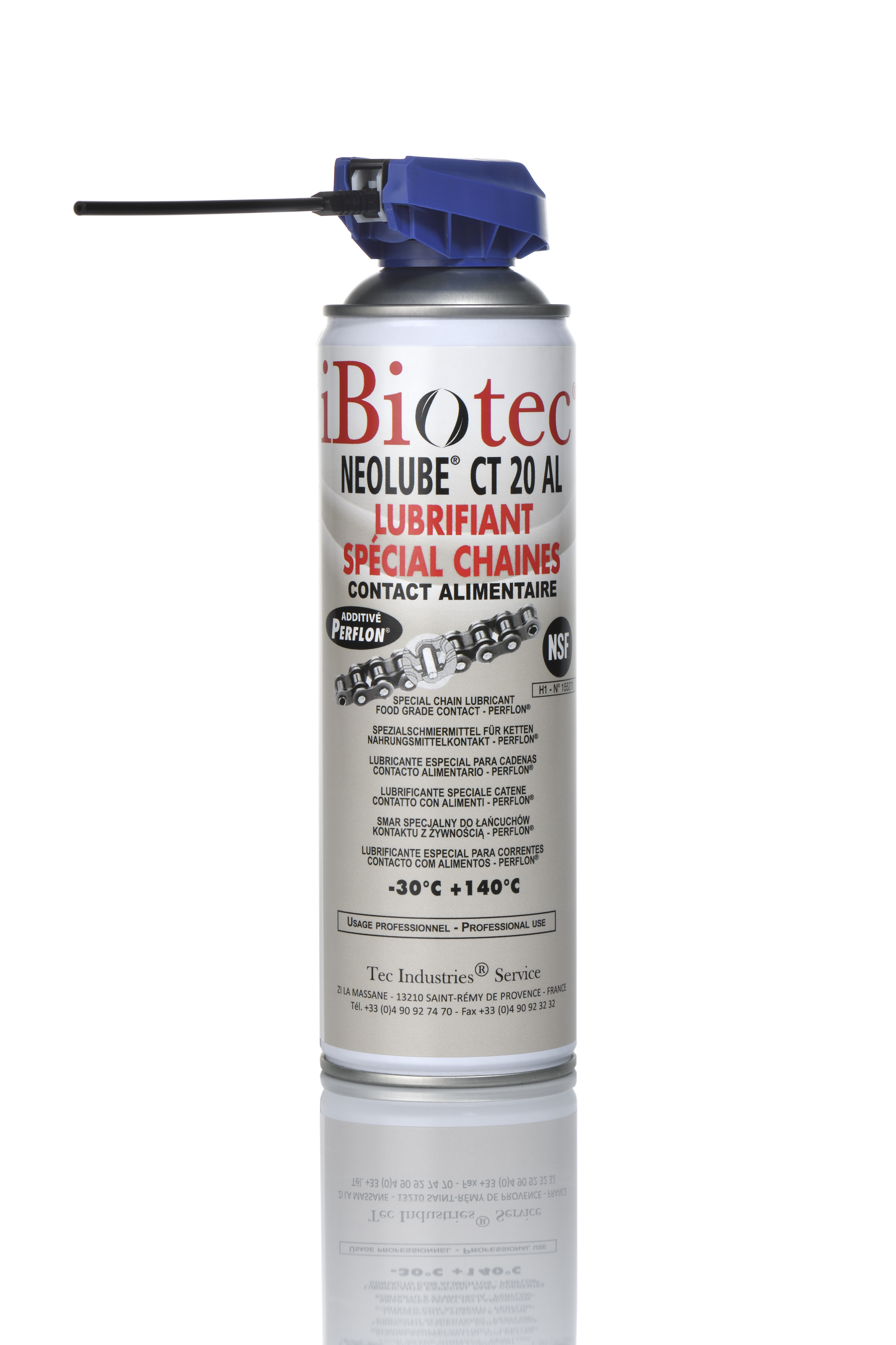 IBIOTEC gamme agroalimentaire agr&eacute;&eacute;e NSF, fabricant de d&eacute;grippants, lubrifiants, d&eacute;moulants, solvants, d&eacute;tergents r&eacute;pondant &agrave; l'ISO 22000 ainsi qu'aux m&eacute;thodes de maitrise HACCP et BRC version 8. nettoyant inox. degrippant alimentaire. detergent alimentaire. nettoyant alimentaire. lubrifiant alimentaire. graisse alimentaire. huile lubrification alimentaire. solvant alimentaire. produits detectables. produits alimentaires biodegradables. silicones alimentaires. dissolvant sucre. s&eacute;curit&eacute; alimentaire. S&eacute;curit&eacute; agro-alimentaire. Produits maintenance d&eacute;tectables